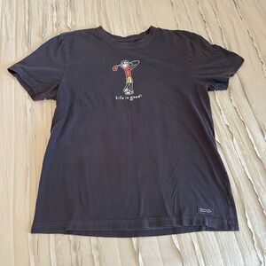 Life is Good Crusher Tee Golfer | Size M